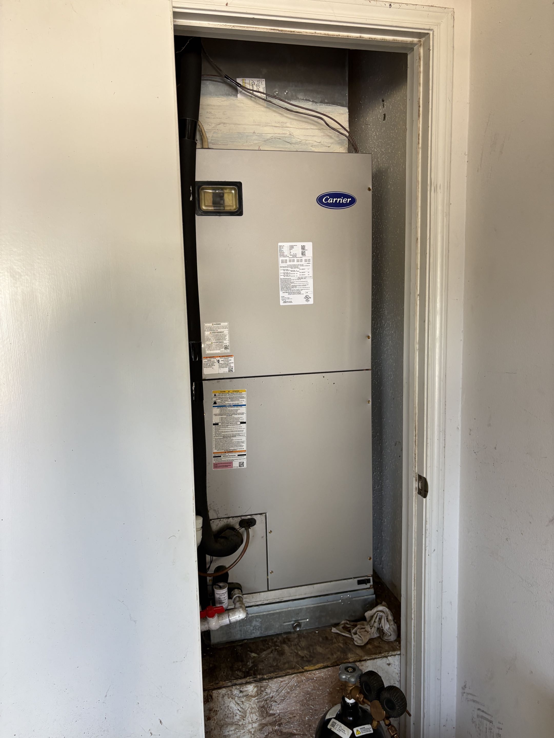 Carrier maintenance and capacitor replacement 