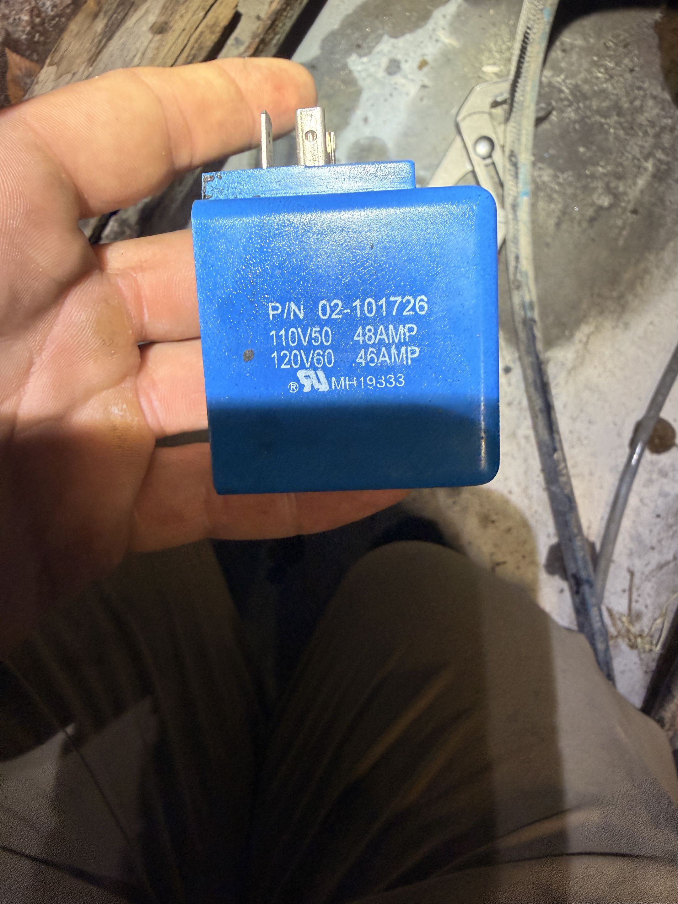 Trouble shooting concrete press 