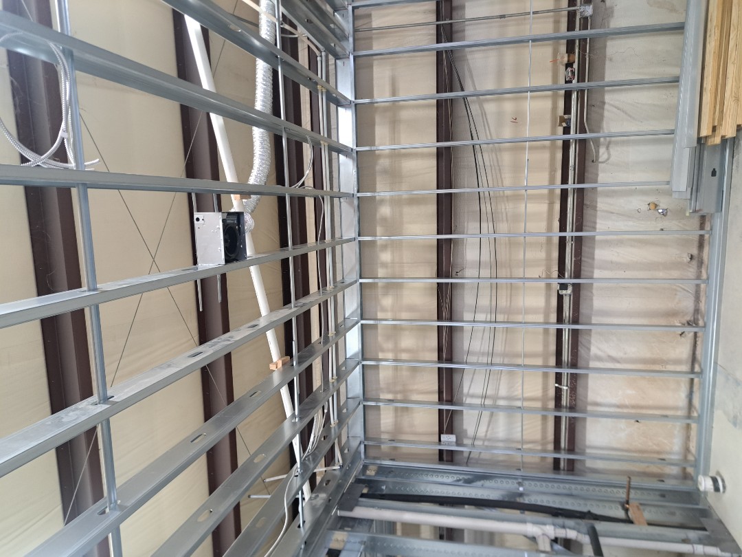 Installing bathroom Exhaust fan 