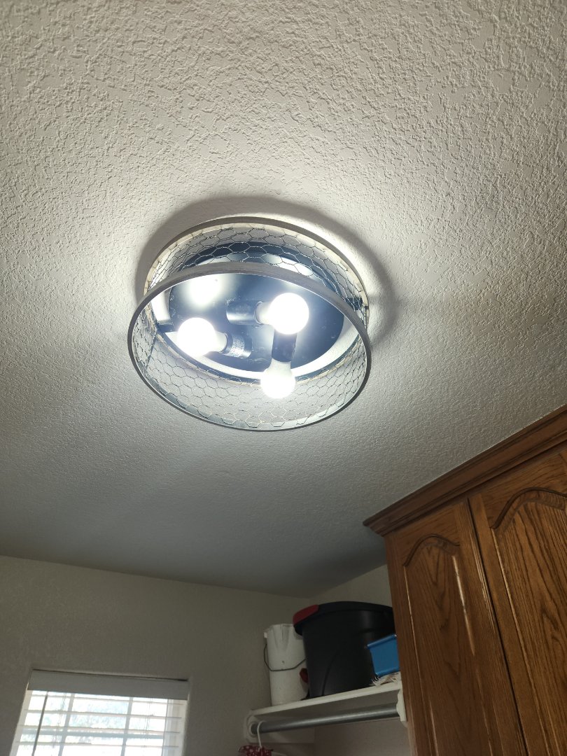 light fixture installation and ac float switch  installation 
