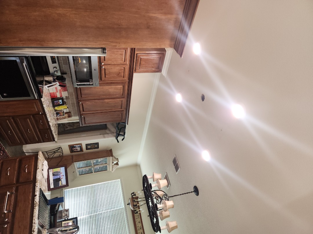 installed 5 disk lights and 3 wifi switch 