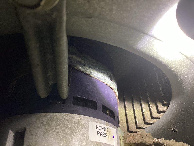 Cape Coral, FL - Performed comprehensive clean and check maintenance service on HVAC system. Accessed unit through garage entry and conducted thorough inspection of all system components. Evaluated heat exchanger coil assembly with vertical fin configuration, confirming proper operation and structural integrity. Applied heat transfer diagnostic test (HTDT) with passing results documented via label placement on equipment.

Inspected attic-mounted ductwork installation, including metallic flexible duct routing and connections. Verified proper insulation levels throughout attic space surrounding duct system. Checked monitoring device and sensor placement on structural beams, confirming operational status indicated by LED functionality. Assessed duct sealing and overall system airflow pathway integrity. All equipment tested and found operating within normal parameters. System cleared for continued operation with maintenance plan enrollment discussed.