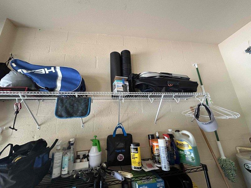 Estero, FL - Conducted on-site assessment for mini split installation in garage space. Evaluated existing wall structure, electrical requirements, and optimal placement for indoor air handler unit to ensure proper coverage of the storage area. Documented current conditions and clearance requirements for equipment mounting and refrigerant line routing.