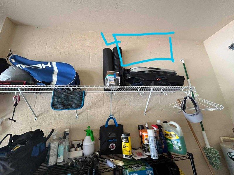 Estero, FL - Conducted on-site assessment for mini split installation in garage space. Evaluated existing wall structure, electrical requirements, and optimal placement for indoor air handler unit to ensure proper coverage of the storage area. Documented current conditions and clearance requirements for equipment mounting and refrigerant line routing.