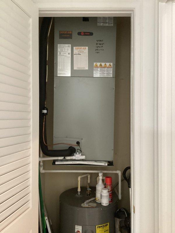 Fort Myers, FL - Completed comprehensive clean and check maintenance service on multi-zone residential HVAC system including two outdoor condensing units and indoor air handler. Performed thorough inspection of all accessible components, cleaned condenser coils, verified proper refrigerant levels, checked electrical connections, and tested system operation. Customer expressed interest in ongoing maintenance plan to ensure continued optimal performance of equipment.