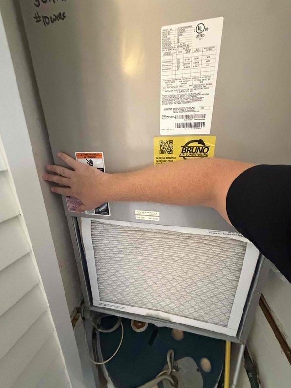 Conducted comprehensive estimate for complete HVAC system replacement at multi-unit property. Evaluated existing indoor air handler unit located in mechanical closet and assessed rooftop condenser unit #302 showing significant wear and paint deterioration. Documented current equipment specifications, configuration, and condition to provide accurate replacement system recommendations.