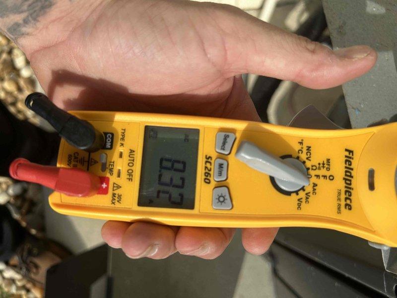 Cape Coral, FL - Completed the fourth and final preventive maintenance visit for the residential HVAC system under the annual maintenance agreement. Performed comprehensive system diagnostics using calibrated digital multimeter to verify electrical parameters and confirm proper operation. Replaced air filtration media with new pleated filter to maintain optimal airflow and indoor air quality.