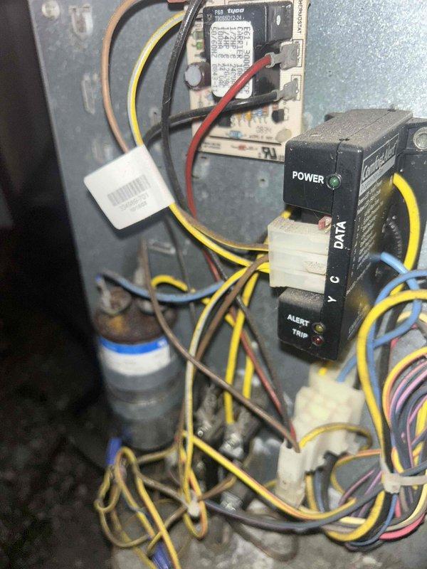 Naples, FL - Responded to no cooling call for new customer. Performed system inspection and documented equipment information including electrical control panel, HVAC components, and main electrical breaker panel. Photographed wiring configurations, control modules, capacitors, and circuit breaker layout for service records. Gathered necessary equipment data and system specifications to establish customer account and service history.