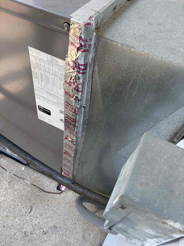 Performed the third of four scheduled preventive maintenance inspections on the HVAC system under the 2 Year Catalyst Membership. Inspected the outdoor unit's cabinet, data plate, duct/plenum seam tape, and electrical junction box, noting light surface wear and a minor spot of rust on the junction box with no frost or major damage observed. Inspected the air handler interior, including the evaporator coil, blower housing, insulation, wiring, and control connections, noting dust accumulation on the coil and corrosion on the blower housing.