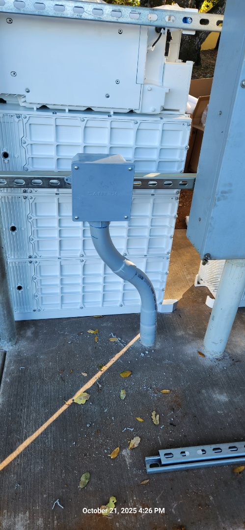 pointgard inverters and battery's installed 