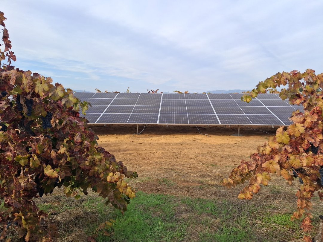 ground mount solar panels install