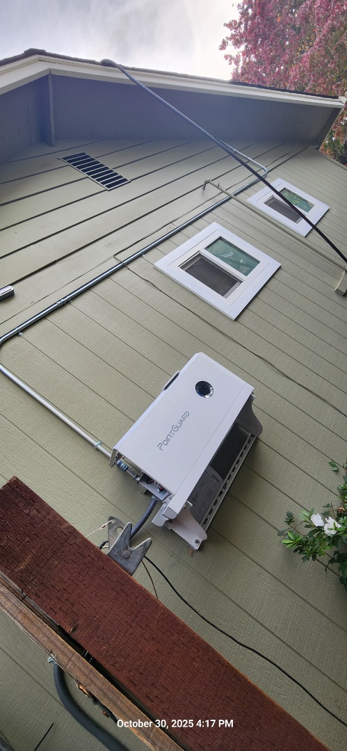 pointgard solar install done 