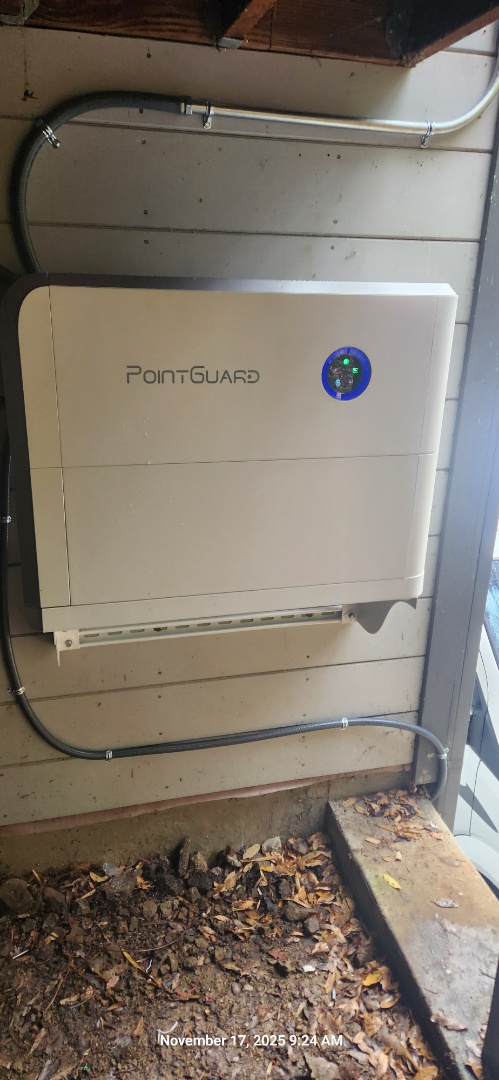 pointgard solar system up and running 