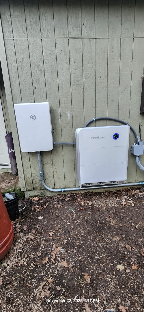 ground mount pointgard solar system done