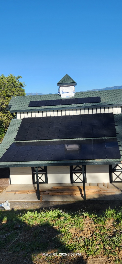 Ukiah, CA - panels all done 
