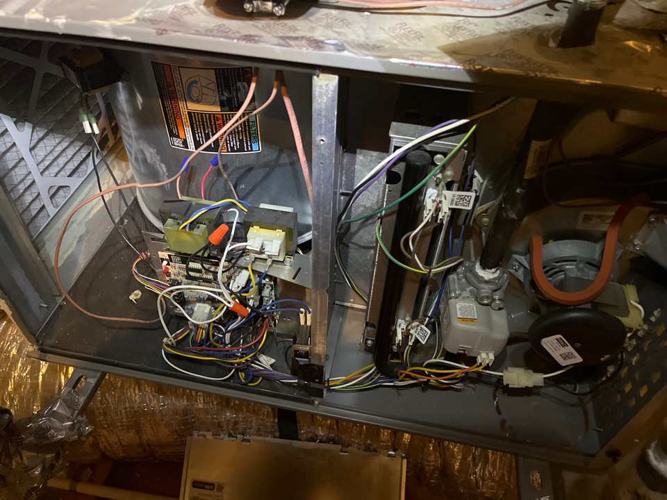 Furnace maintenance on Lennox 