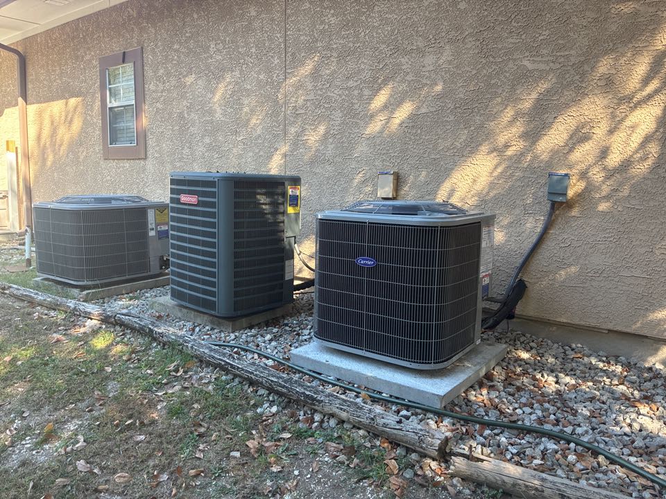 Performed service call on a carrier system 