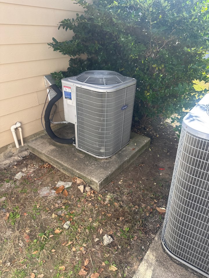 Repair a carrier heat pump system 