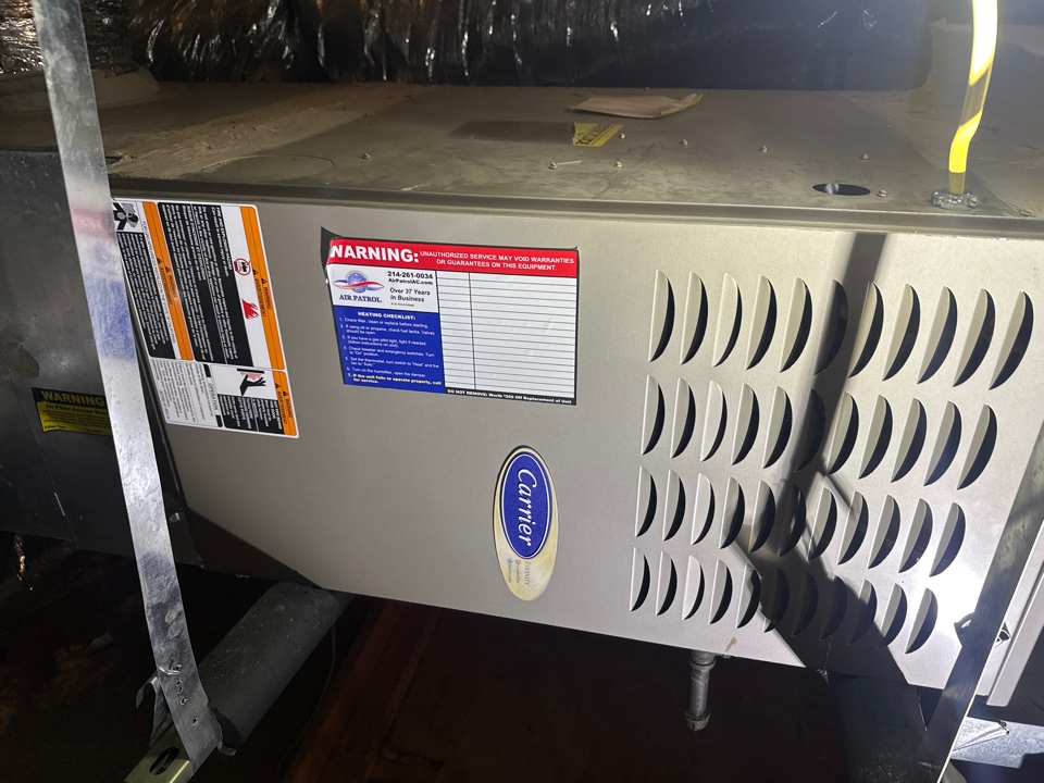 Repair a carrier gas furnace 