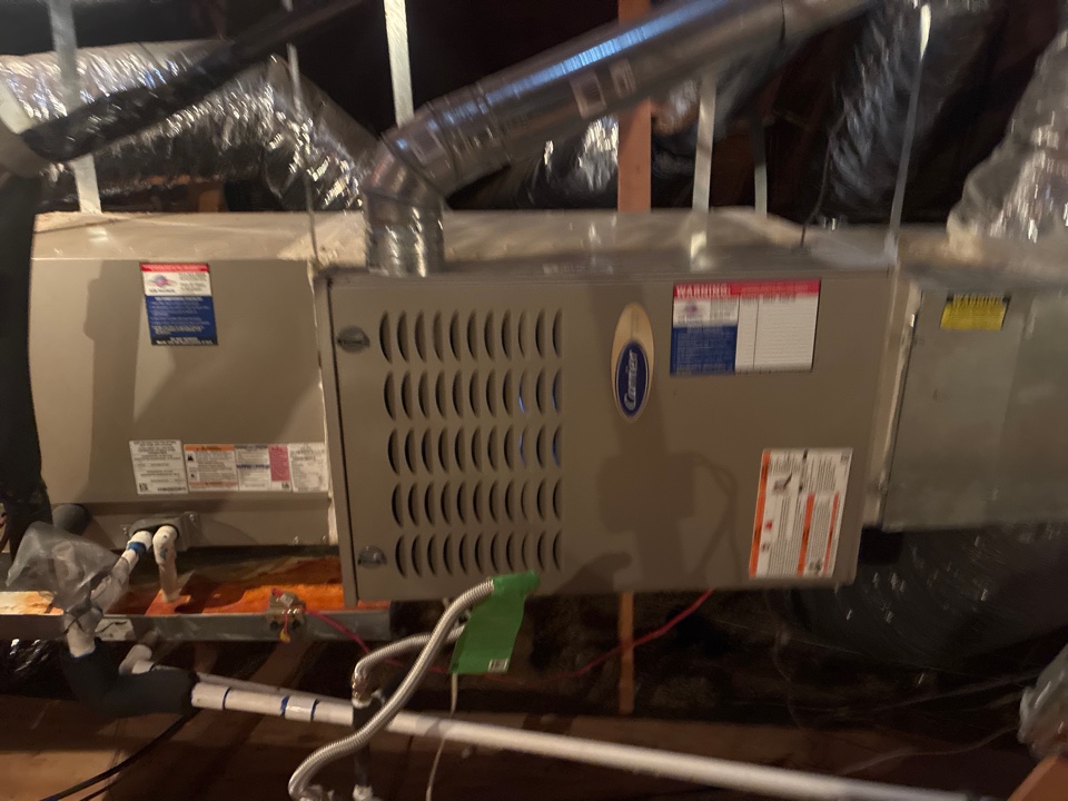 Came to do a two system carrier, furnace maintenance