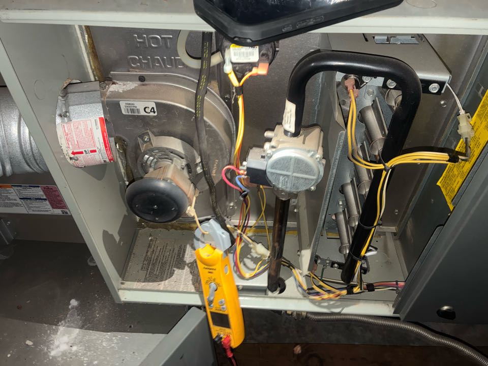 Came to do a maintenance on a single Trane furnace