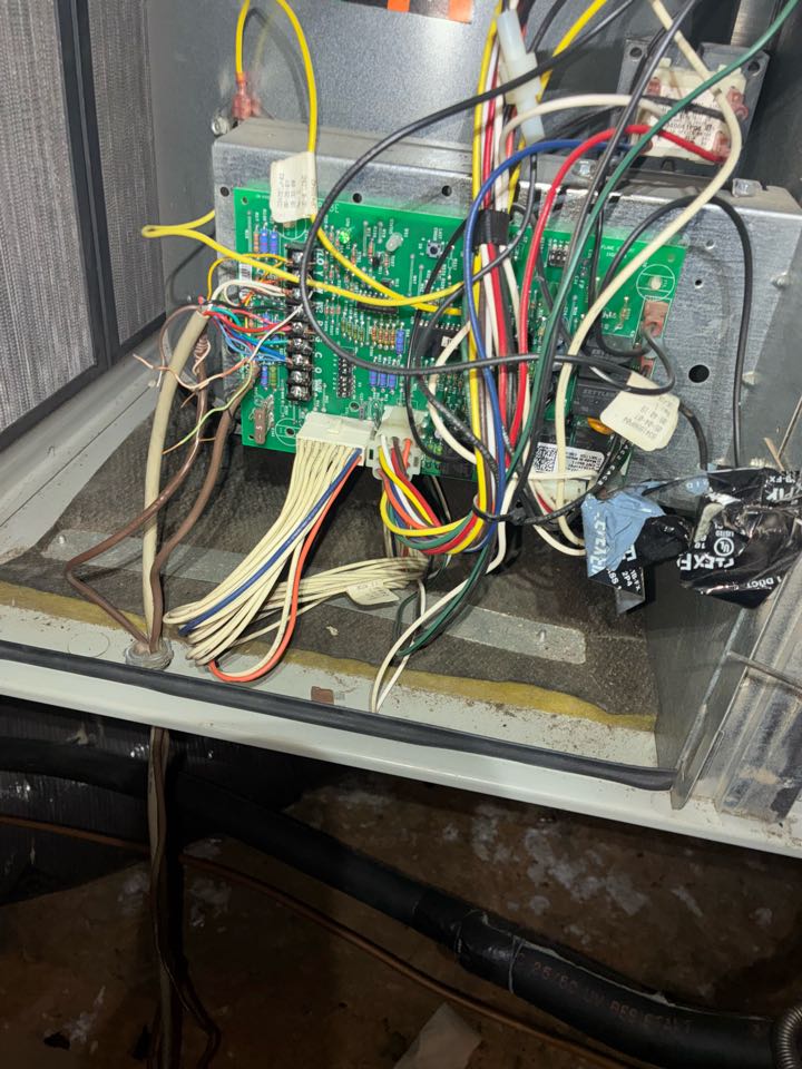 Came out to do a three system heating maintenance on American standard furnaces