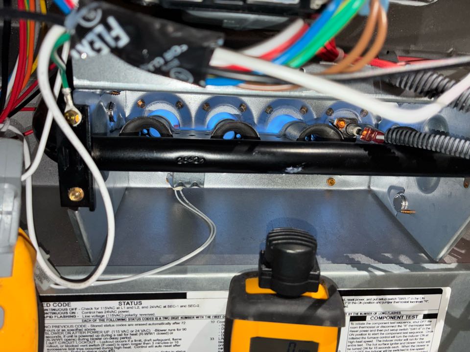 Came to do a 1 system carrier furnace maintenance 