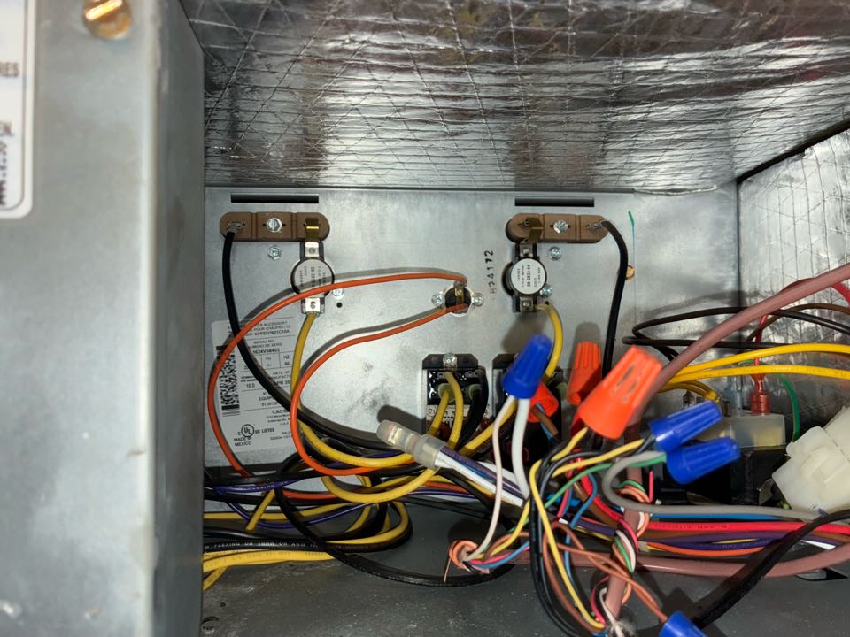 Came to do a 1 system heating maintenance on a carrier air handler 