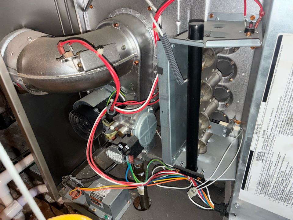 Came to do a two system maintenance on two carrier furnaces