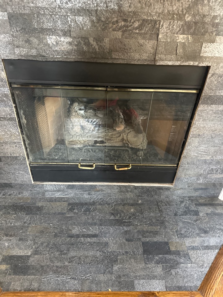 Repair a gas fireplace o