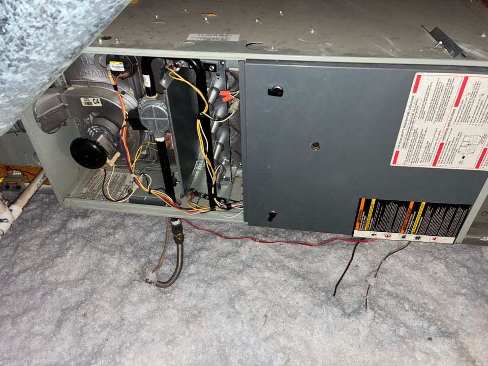 Came to do a one system maintenance on an American standard furnace