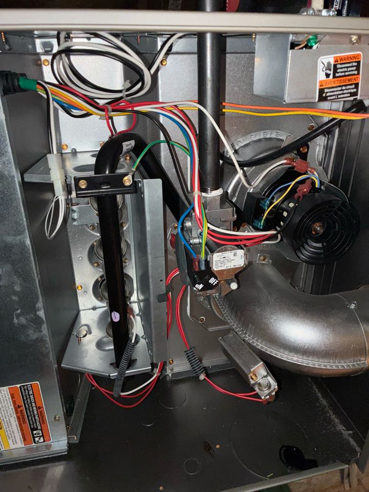 Came to do a two system carrier, furnace maintenance