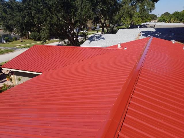 Saint Petersburg, FL - Union Metal : Master Rib
Color: Terra Cotta
Residential
Reroof
Saint Petersburg, FL - Union Metal : Master Rib
Color: Terra Cotta
Residential
Reroof