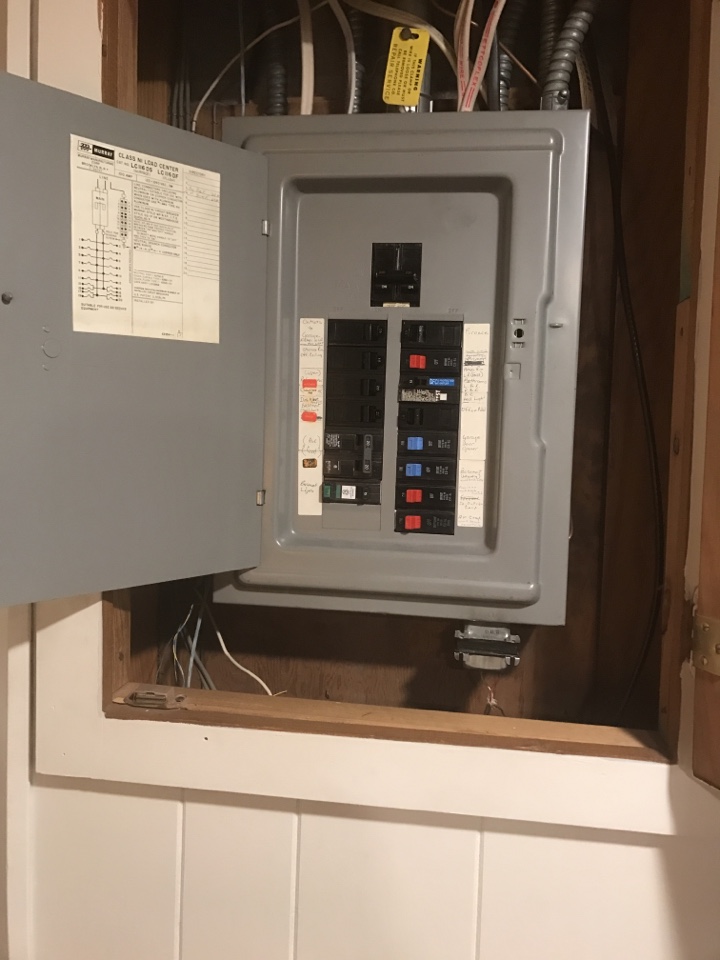 Installed arc fault protection on basement lighting