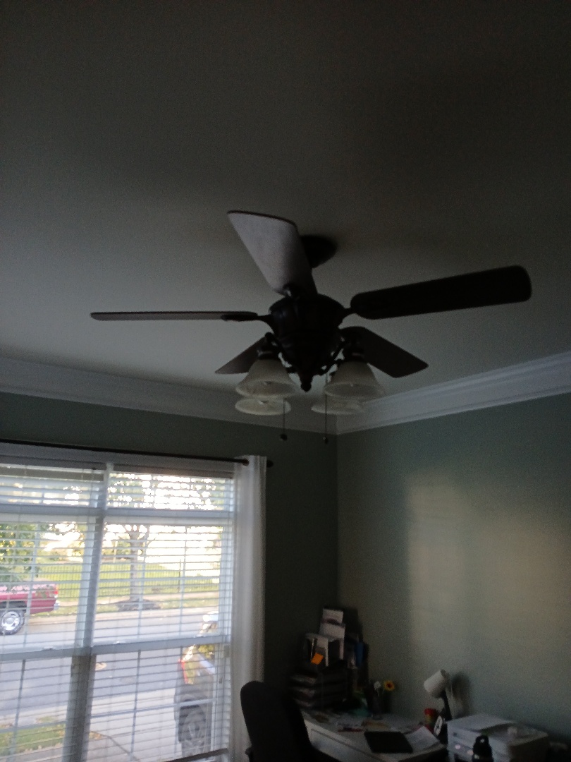 Customer in Perry Hall looking for ceiling fan replacement. Stella Electric replaces ceiling fans in Perry Hall 