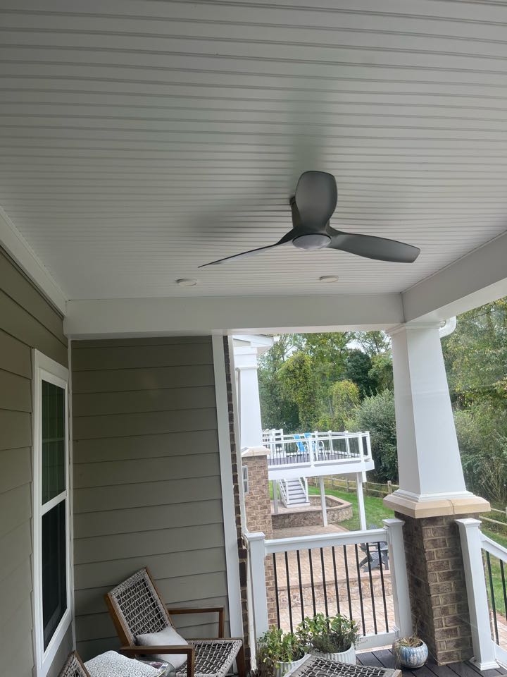 Ellicott City, MD - Customer in ellicott city needs 2 fan and 2 recess lights install, Stella electric came and executed the job Ellicott City, MD - Customer in ellicott city needs 2 fan and 2 recess lights install, Stella electric came and executed the job