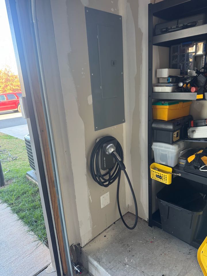 Customer needs ev charger installed, Stella electric came and executed the work  Customer needs ev charger installed, Stella electric came and executed the work
