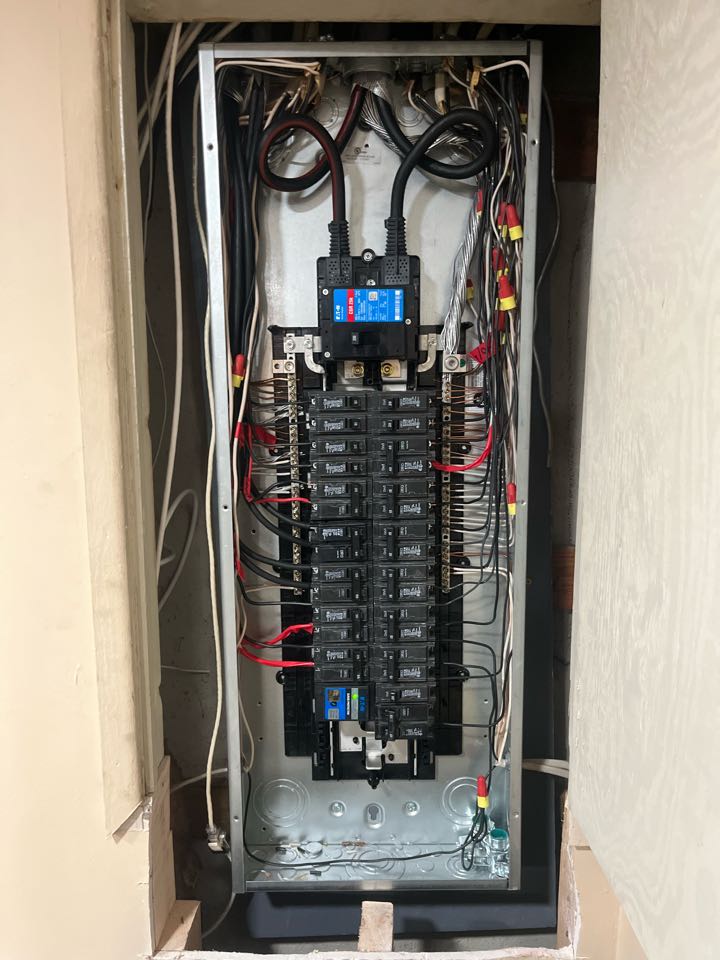 Customer needs panel upgrade in Columbia Md. Stella electric change a panel for customer in Columbia Md