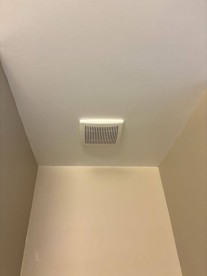 Customer in Shady Side MD has two bathroom exhaust fans not working. Stella electric repairs two bathroom exhaust fans.