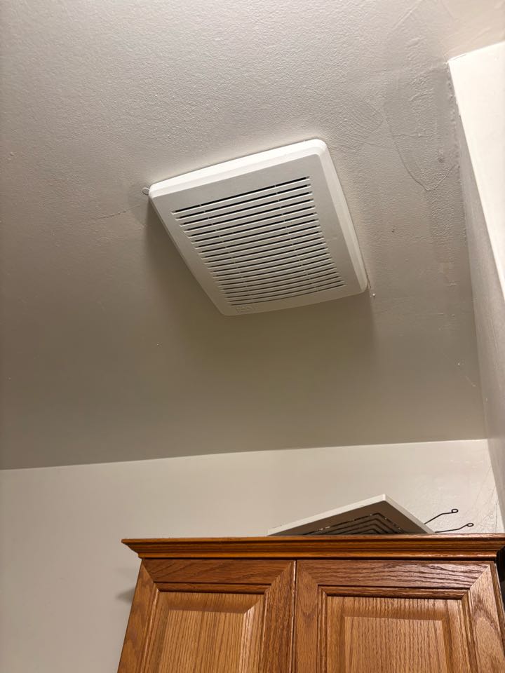 Customer in Randallstown has a bad bathroom exhaust fan. Stella Electric repairs Bathroom Exhaust fan in Randallstown.