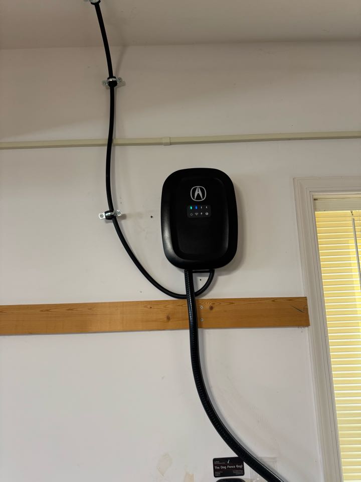 Customer in Lancaster Pa needs ev charger upgrade, Stella electric came and installed the new ev charger 