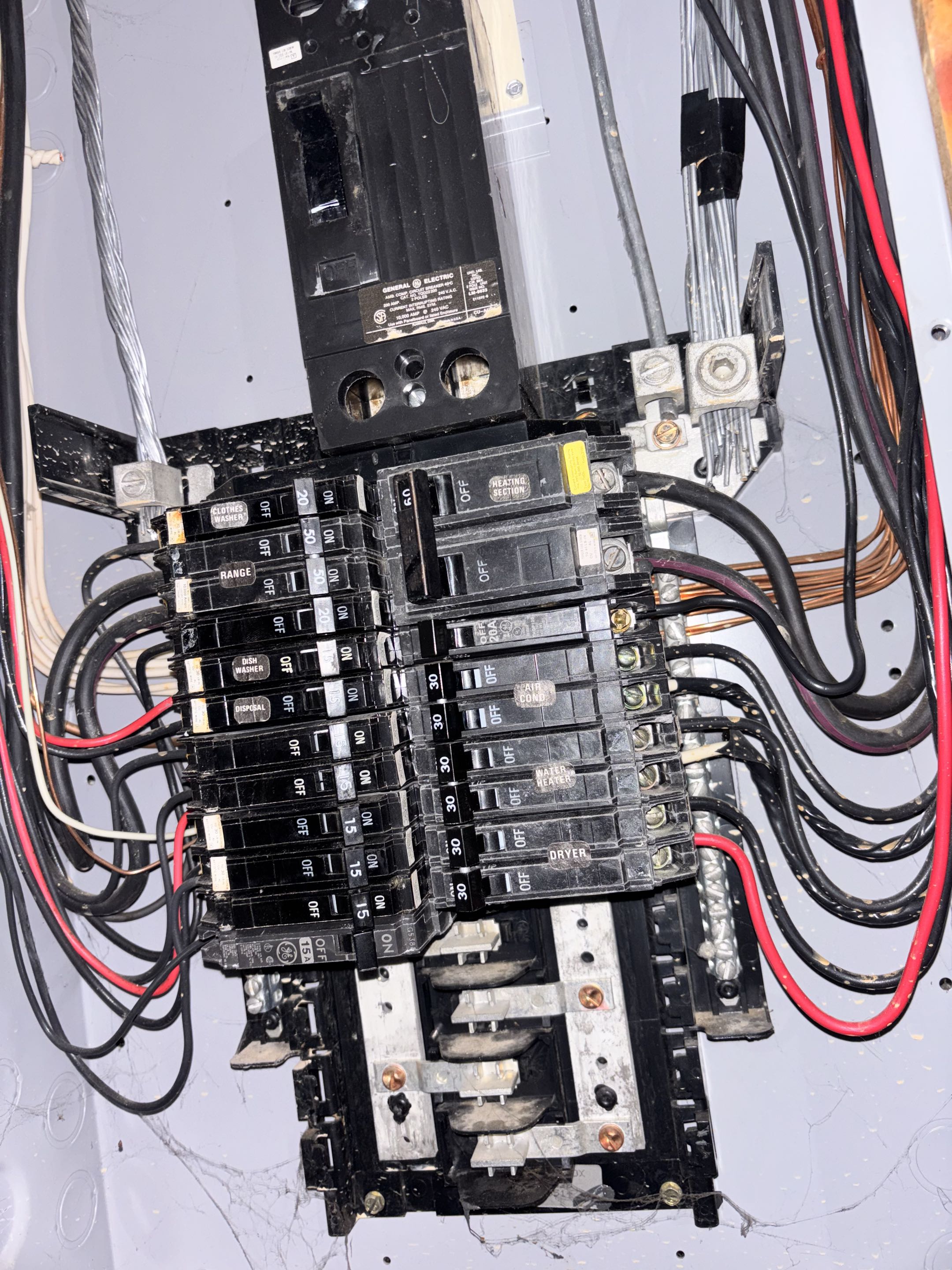 Customer has a faulty 20amp single pole breaker in Columbia MD. Stella electric install a new 20amp single pole breaker in Columbia MD. 