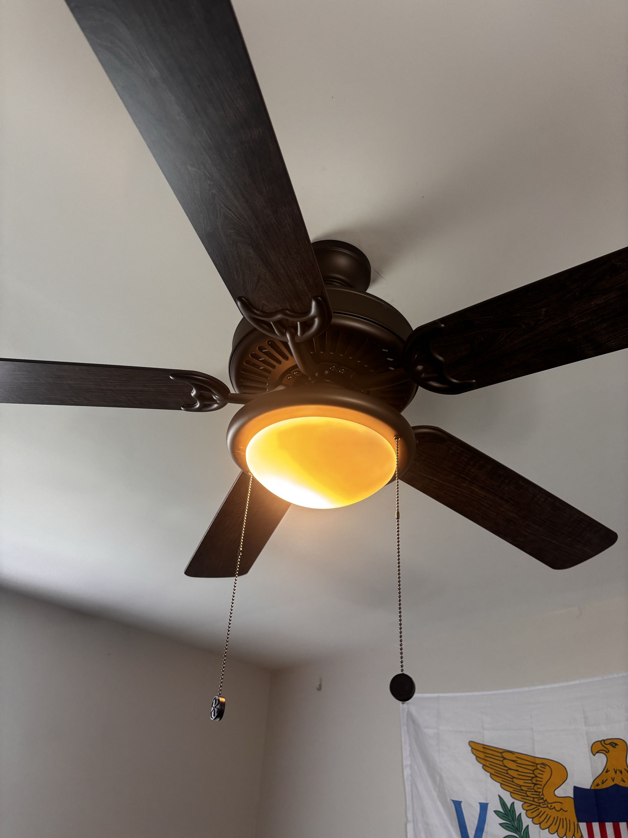 Customer has a faulty ceiling fan in Havre De Grace MD. Stella electric install a new ceiling fan in Havre De Grace MD. 