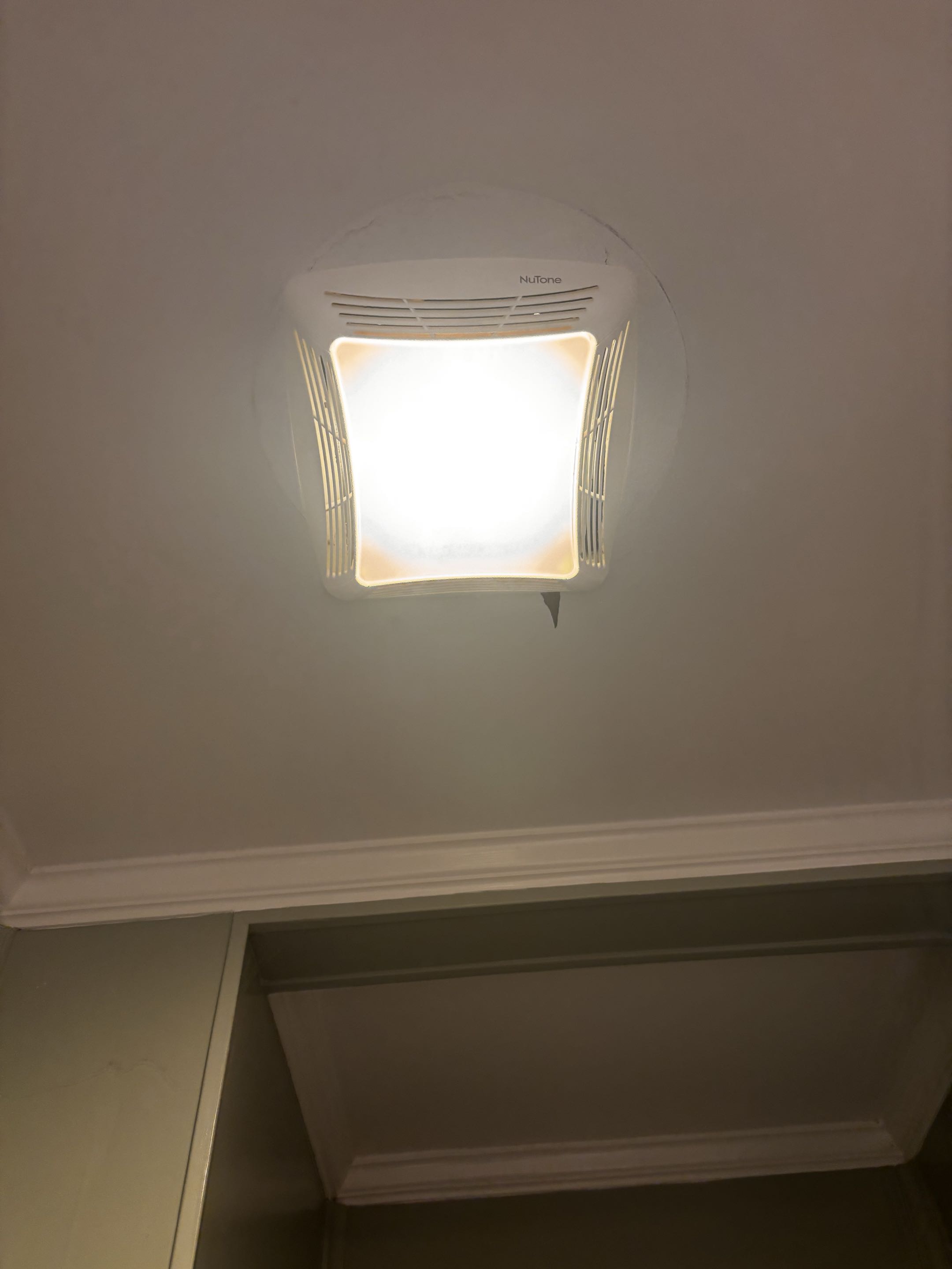 Customer has bathroom exhaust fan motor is seized in Westminster MD. Stella Electric install new bathroom exhaust fan in Westminster MD. 