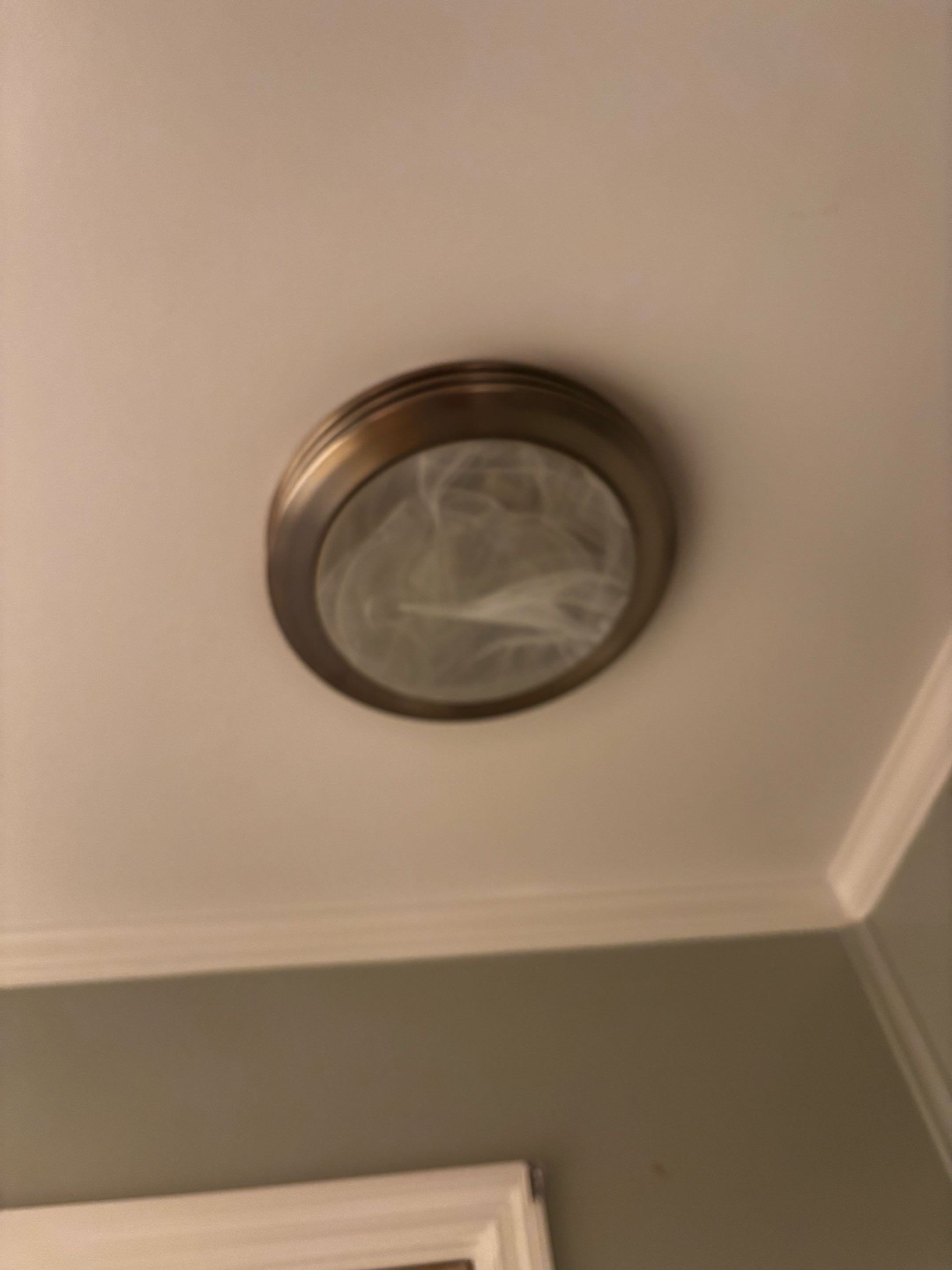 Customer has bathroom exhaust fan motor is seized in Westminster MD. Stella Electric install new bathroom exhaust fan in Westminster MD. 