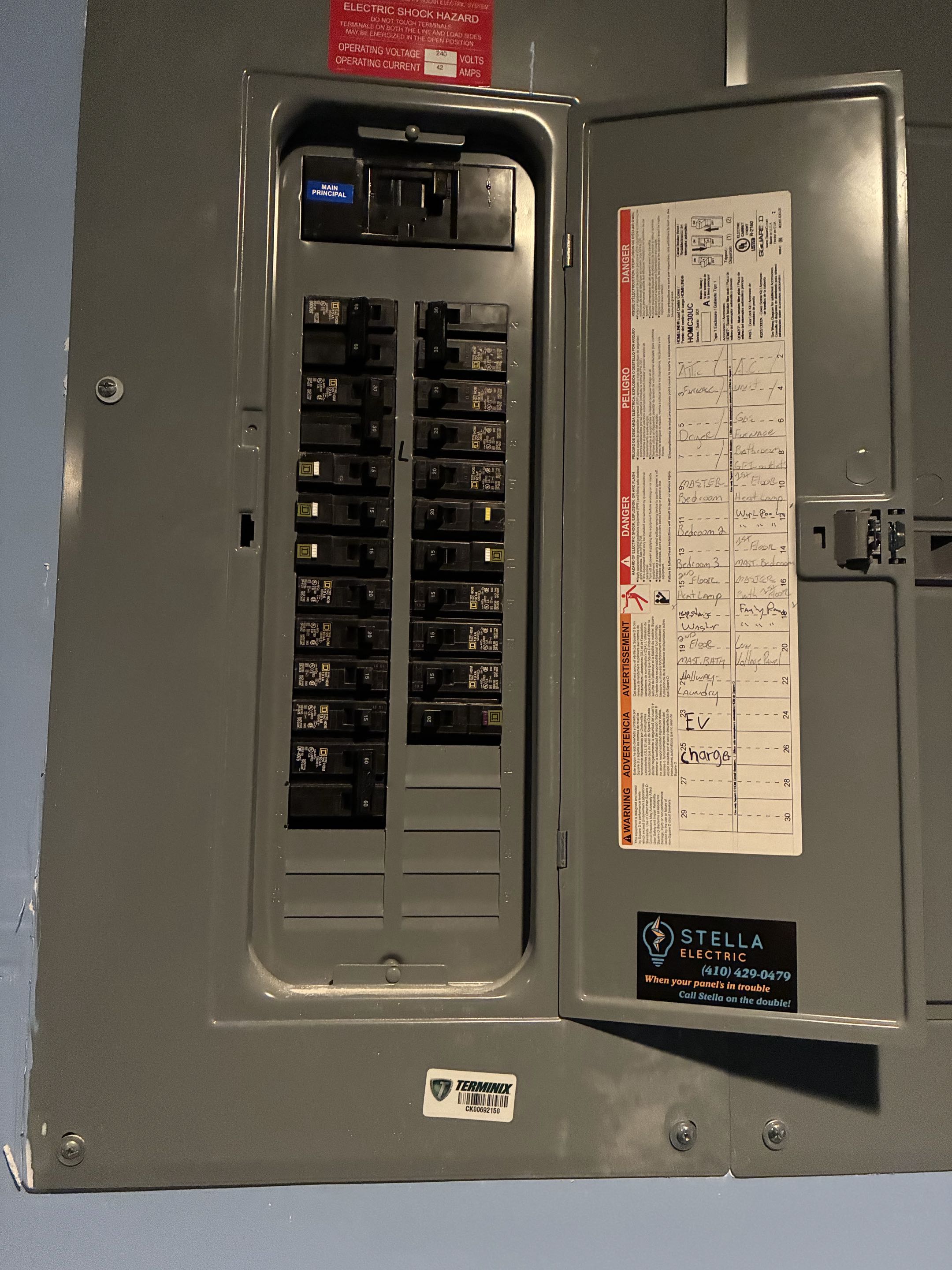 Customer wants to installed new EV Charger in Bowie MD. Stella Electric installed new EV Charger in Bowie MD. 