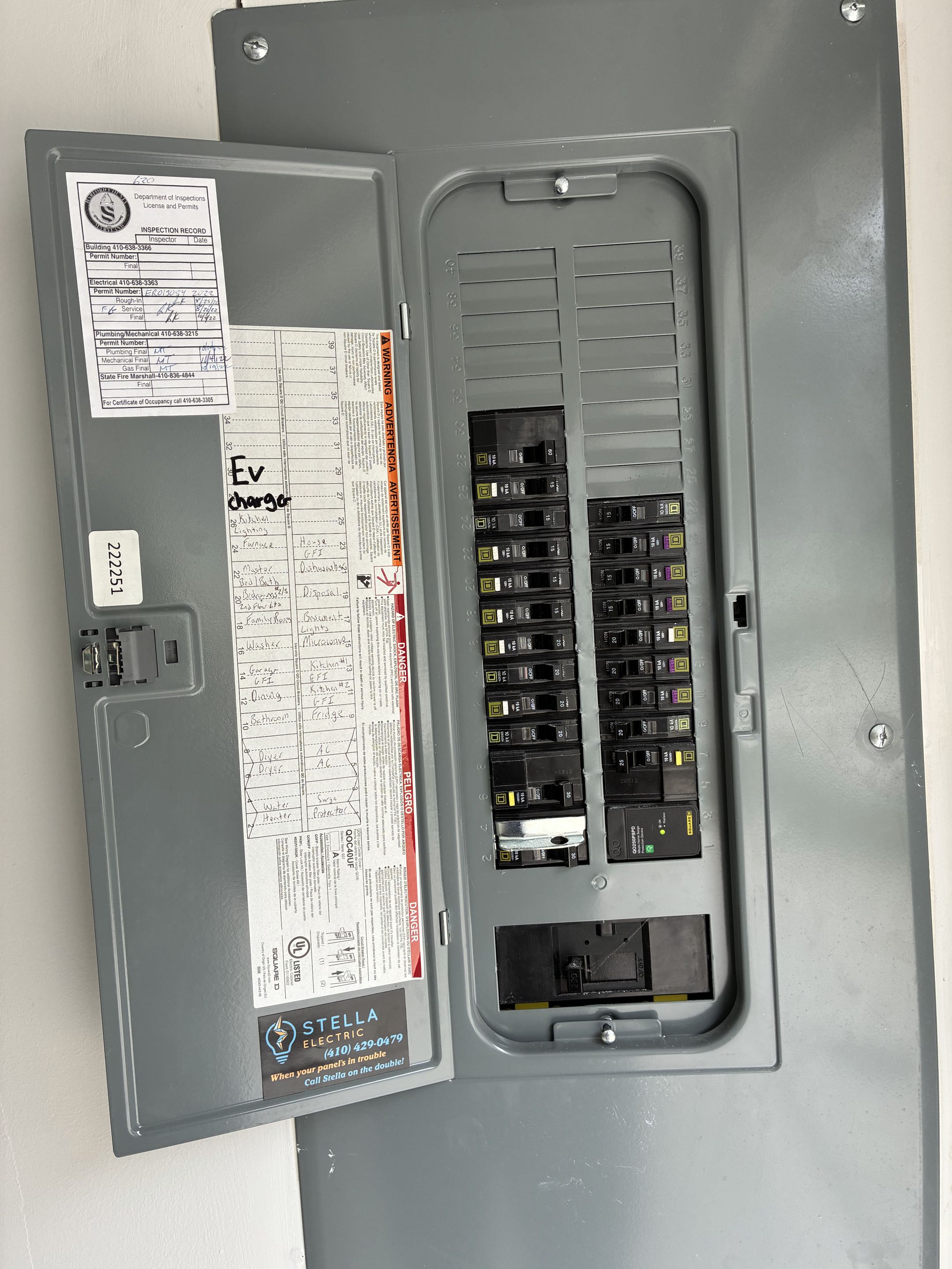 Customer wants to installed new EV charger in Abingdon MD. Stella Electric installed new EV Charger in Abingdon MD. 
