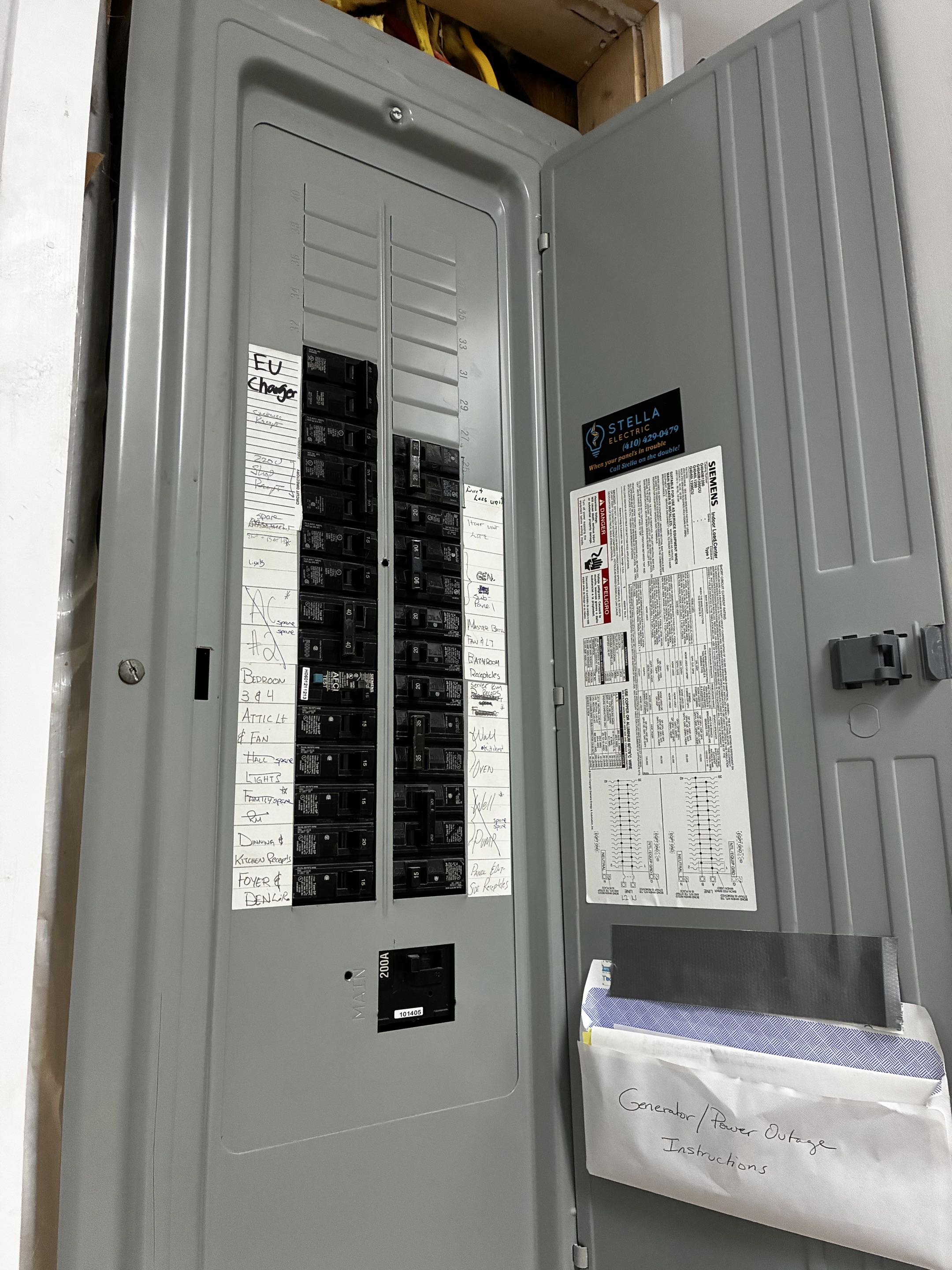 Customer wants to install new EV charger in Hampstead MD. Stella Electric installed new EV Charger in Hampstead MD.