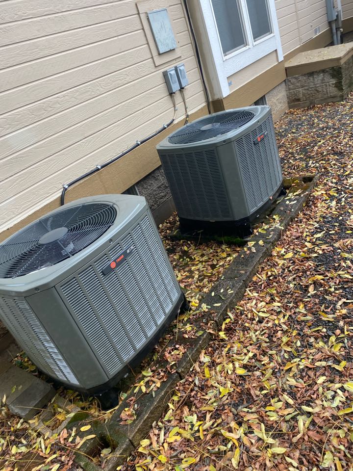 Trane heat pump maintenance 