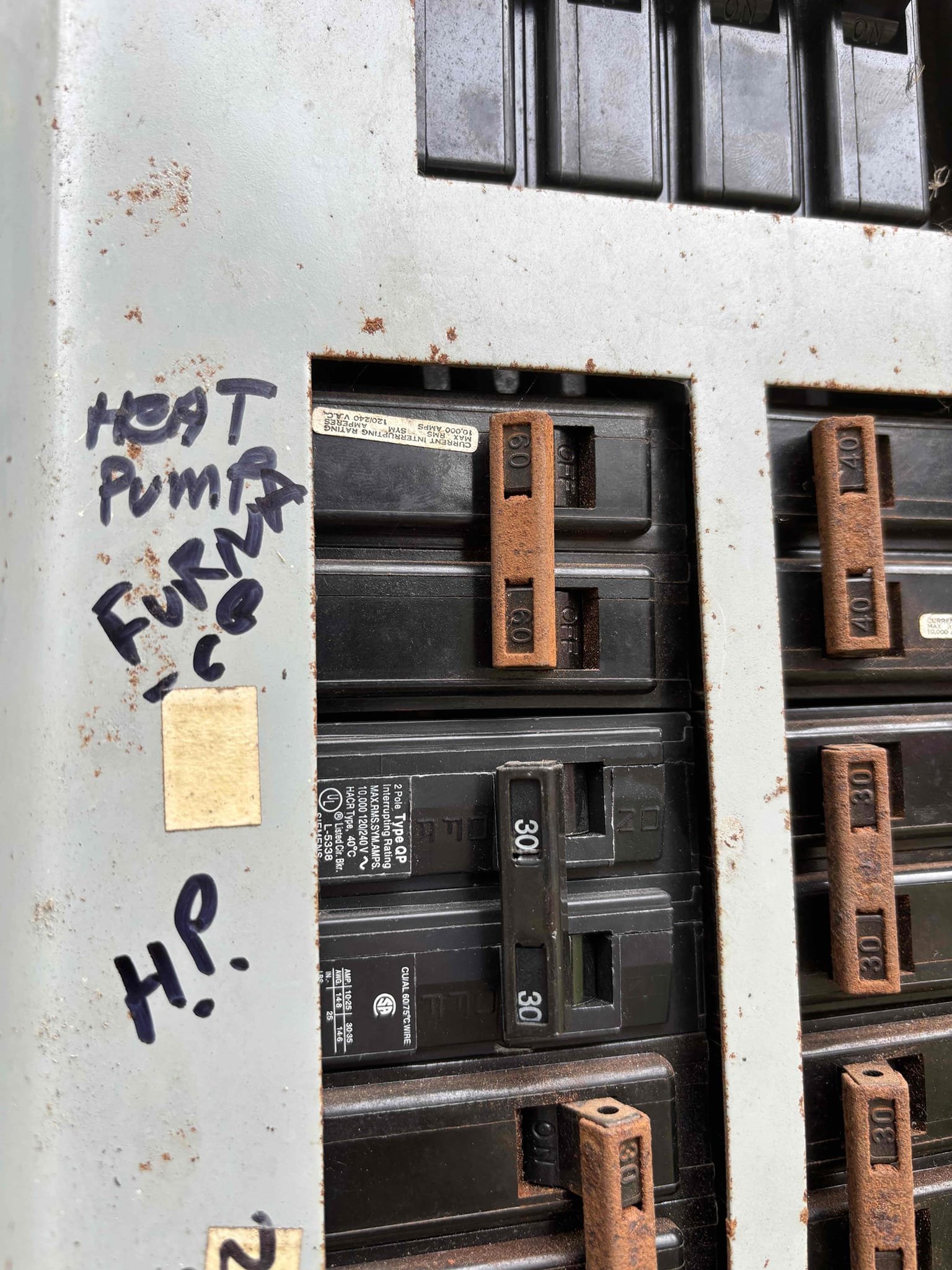 Heat pump system installation